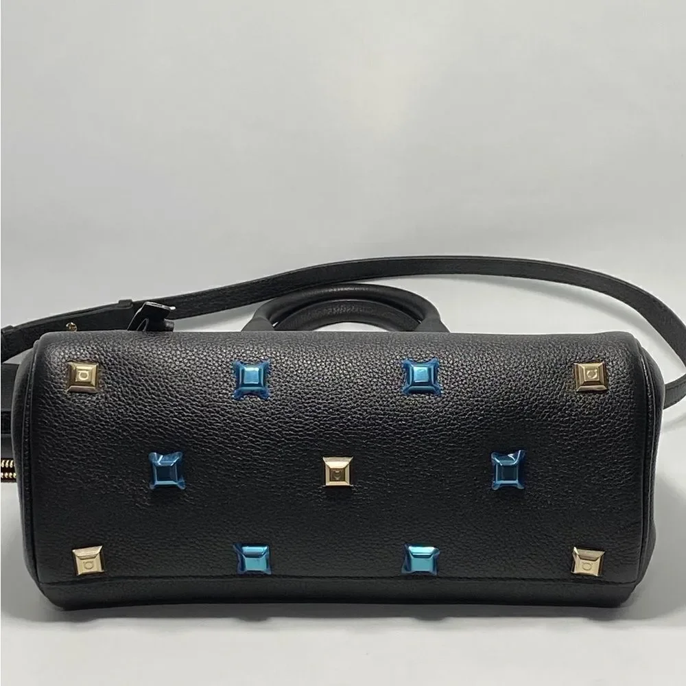 Salvatore Ferragamo Studio Bag Small Leather Satchel
